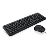 IBOX OFFICE KIT II keyboard USB QWERTY English Black