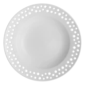 Globok krožnik perforiran 23 cm - Flow - 491172