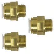 shumee John Guest Speedfit konektor 15x1/2 GZ - 3 kosi.
