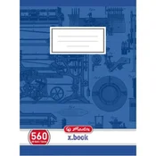 Zvezek Herlitz 560, A5, prozoren, 70 g/m2