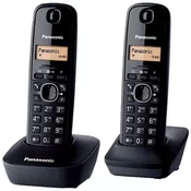 Panasonic Telefon bežicni, sa dvije slušalice, 1.4 LCD display - KX-TGB612FXB