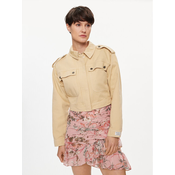 Pepe Jeans Prehodna jakna Samantha PL402363 Bež Regular Fit