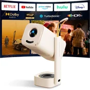YABER Yaber T1 Pro Mini projektor | Nativni 1080P, WiFi 6, Bluetooth 5.4