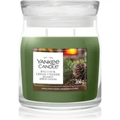 Yankee Candle Balsam & Cedar Fireside dišeča sveča 368 g