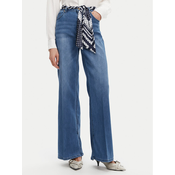Gaudi Jeans hlače 511BD26009 Modra Wide Leg
