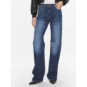 Elisabetta Franchi Jeans hlače PJ-47I-41E2-V320 Modra Straight Fit