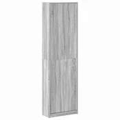 Vidaxl Garderobna omara Siva Sonoma 55 x 25 x 189 cm Konstruiran les