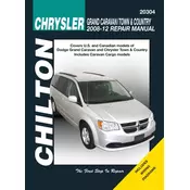 Chrysler Grand Caravan/Town & Country (Chilton)