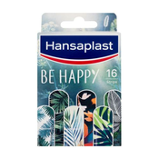 Hansaplast Be Happy Plaster Set obliži 16 kos unisex