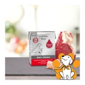 PLATINUM Vlažna hrana za pse Menu Beef&Chicken 185g