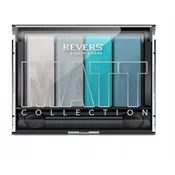 REVERS Paleta senčil za oči Revers Matt Collection s 16 mat odtenki v 6 g pakiranju