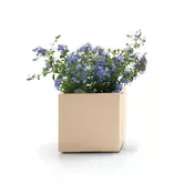 Cvetlični lonec Nature 40x40x40 (tudi bela,peščena ali taupe barva) - peščena