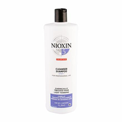 Nioxin System 5 Cleanser Color Safe šampon za obojenu kosu za tanku kosu 1000 ml za žene