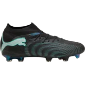 PUMA FUTURE 9 ULTIMATE FG Football Boots Unisex, Shoes, Black/Intense Mint/White, 40.5