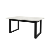 Matis Trpezarijski sto Pablo Plus, 160(240)x90, Beli