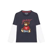 Guess Bluza L4BI13 I3Z14 Mornarsko modra Regular Fit