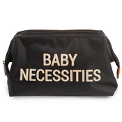 childhome toaletna torbica baby necessities black gold