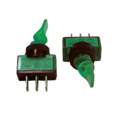 Kemot STIKALO 0-1 12V/20A zelene barve z lučko, 3- pin