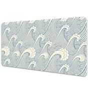 Decormat Podloga za pisalno mizo Oceanski valovi 100x50 cm