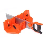 Kraft&Dele Ročna žaga z PVC šablono za rezanje kotov 350mm