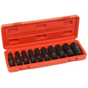 Komplet dolgih udarnih nasadnih nastavkov 1/2 10-24mm 10kos 66326