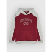 Quiksilver No Teacher Kids Hoodie oxblood red