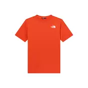 THE NORTH FACE Funkcionalna majica oranžno rdeča