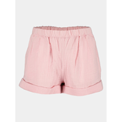 Blue Seven Kratke hlače iz tkanine 737048 X Roza Regular Fit