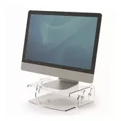 Stalak za monitor FELLOWES Clarity podesiv prozirni 9731101