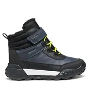 Škornji za sneg Geox J Trekkyup B Abx J46MBE 0MEMS C0749 D Mornarsko modra