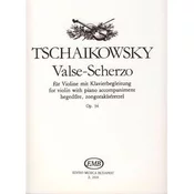 TSCHAIKOWSKY:VASE-SCHERZO OP.34 VIOLINE AND PIANO