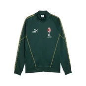 PUMA AC Milan KING Anthem Jacket Men, Football, Dark Myrtle/Sunny Yellow, XS