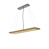 Trio Lighting Brad LED obesek iz lesa - Dnevna soba / jedilnica - Sodobni - svetel les