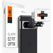 Spigen Glass tR EZ Fit Optik Black 2 Pack - Google Pixel 8 Pro (AGL06355)