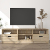 TV ormaric boja hrasta 150x33,5x45 cm od konstruiranog drva