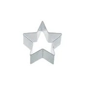 Star-shaped cookie-cutter, stainless steel, 4 cm - by Kitchen Craft