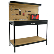 Delovni pult za delavnico 120x60x150cm