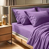 Tonne Viole - 36 Ljubicasta Ranforce Super King Fitted Plahta