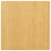 Vidaxl Mizna plošča 80x80x1,5 cm bambus