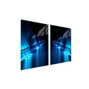 shumee Steklena zaščitna plošča za štedilnik 2x45x52 Droga
