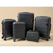 Bolzz Set kofera World, 5 komada, Crni