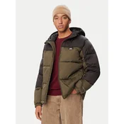 Quiksilver Zimska jakna Cold Days Hoodie EQYJK04229 Temno zelena Regular Fit
