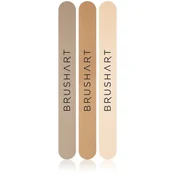 BrushArt Accessories Nail file set set pilic odtenek Bež 3 kos