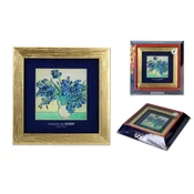 Carmani, slika - VAN gogh/Irisi, zlati okvir