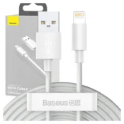 BASEUS BASEUS USB KABEL ZA LIGHTNING IPHONE 12 13 14 11 15 2 4A 1 5 METROV 2 KOM