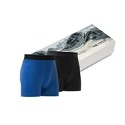 Devold Breeze Merino 150 2 Pack boxerky, čierna/royal (M)