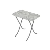 Alesta Višenamenski sklopivi sto AL10025BM 50x80cm, Sivi
