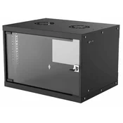 INTELLINET Rek orman 19 Basic Wallmount Cabinet 6U 714143 crni