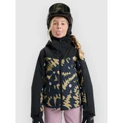 Roxy Free Jet Block Kids Jacket fennel seed big flower rg