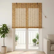 vidaXL Rolo Rjava 120 x 220 cm Trsje